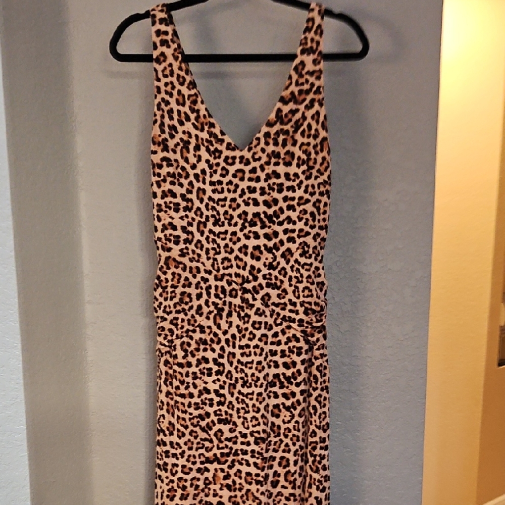 INC International Concepts Leopard Print Dress